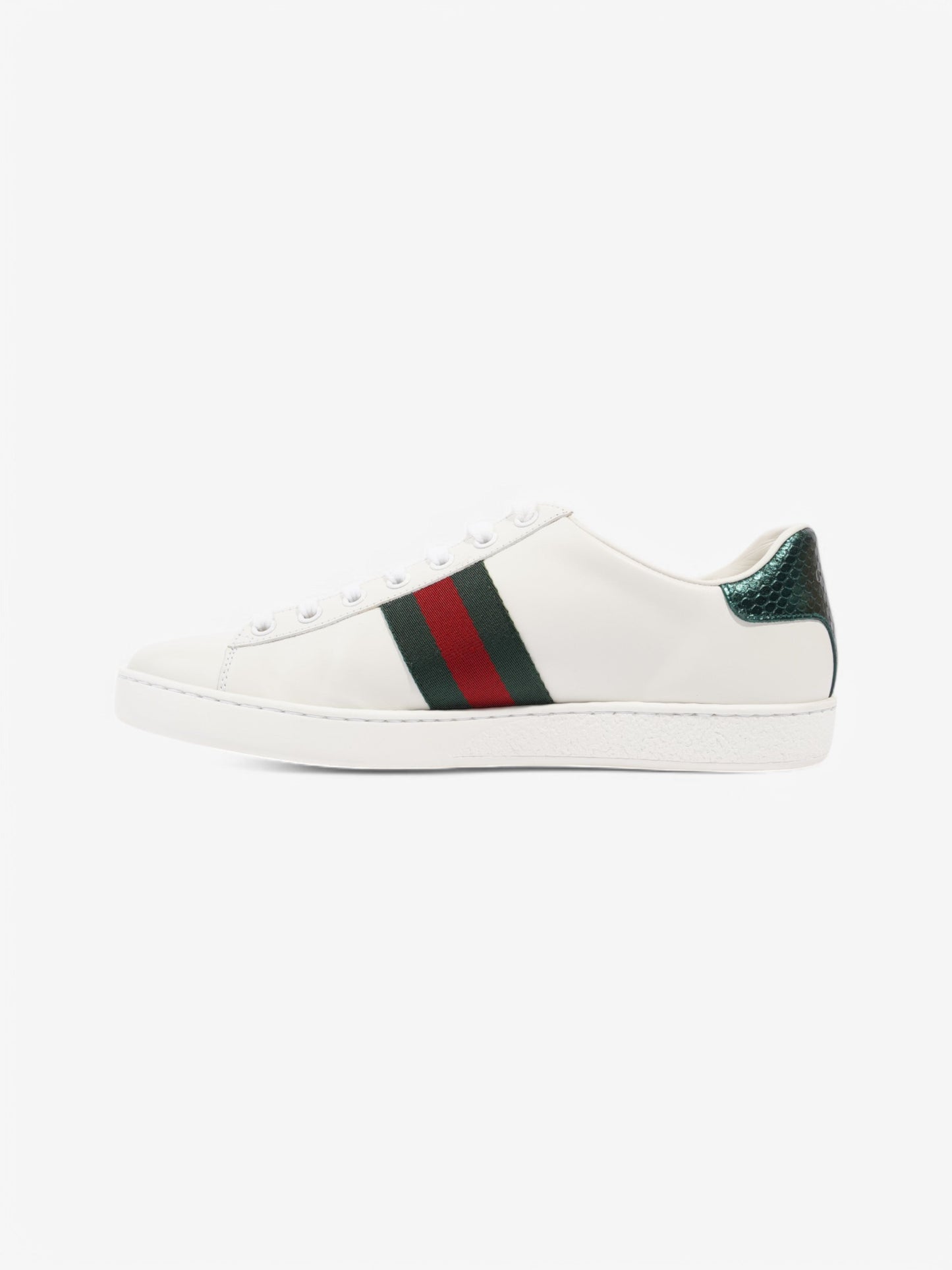 Gucci Ace Embroidered Sneakers White / Green / Red Leather EU 38.5 UK 5.5