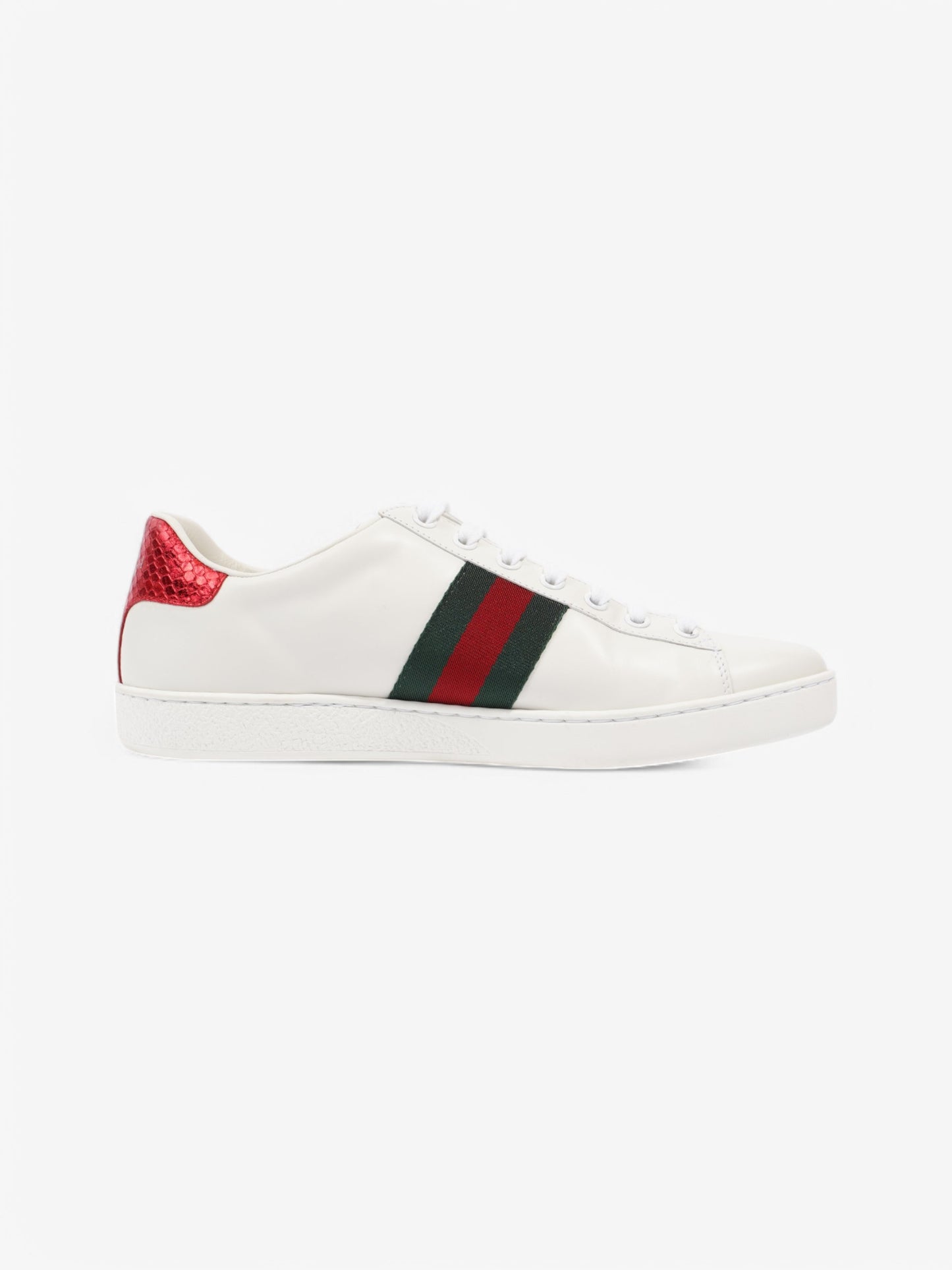 Gucci Ace Embroidered Sneakers White / Green / Red Leather EU 38.5 UK 5.5