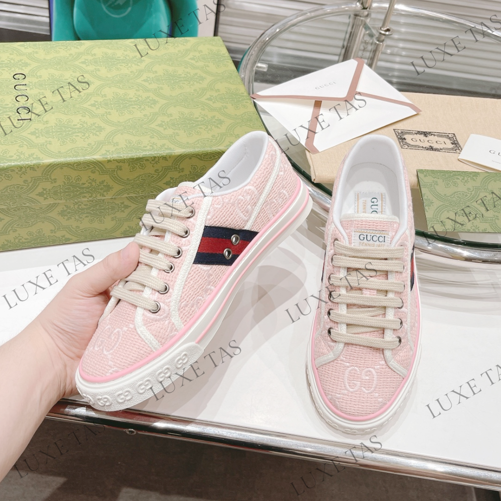 Light Pink GG Tennis 1977 Sneaker Designer Sneakers for Women