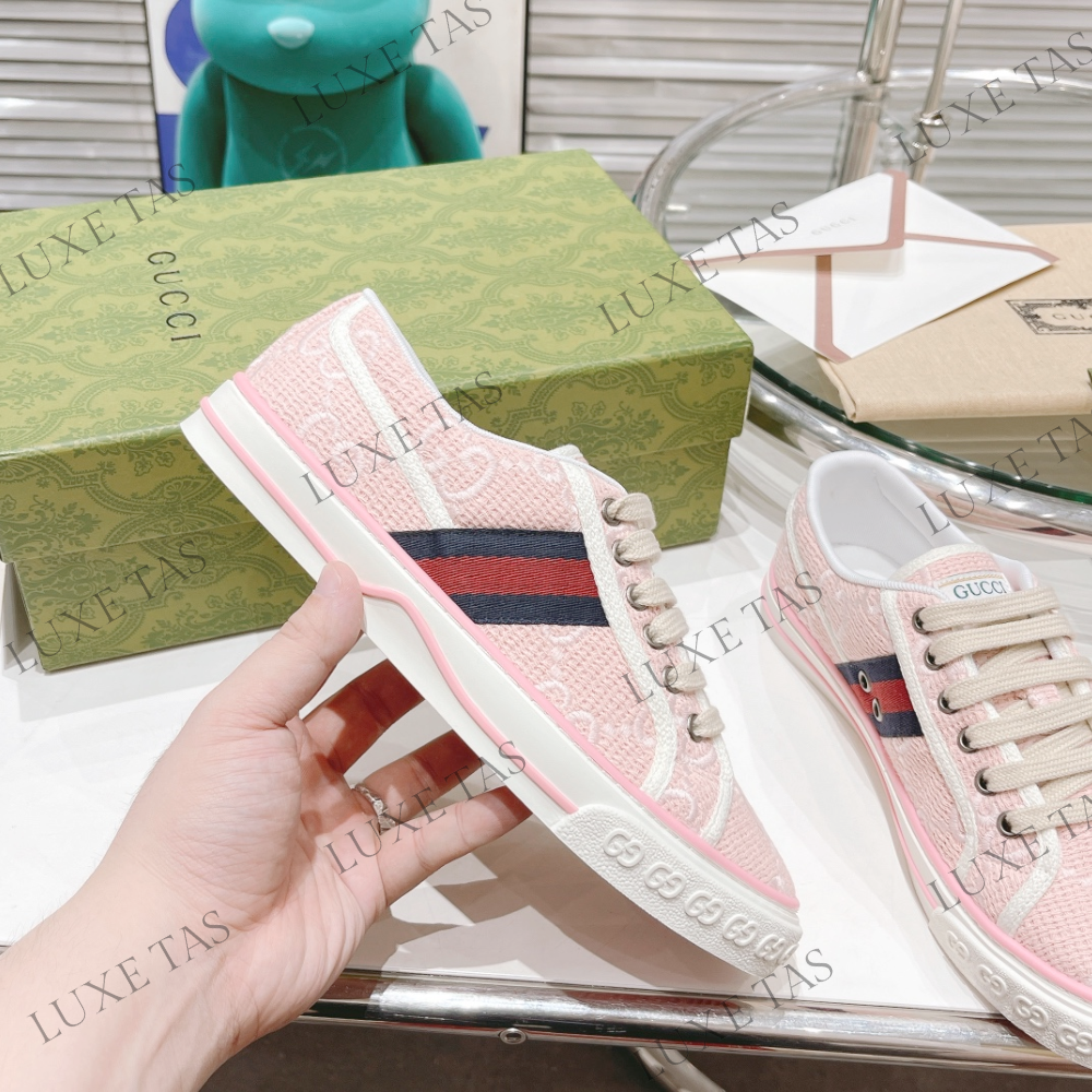 Light Pink GG Tennis 1977 Sneaker Designer Sneakers for Women