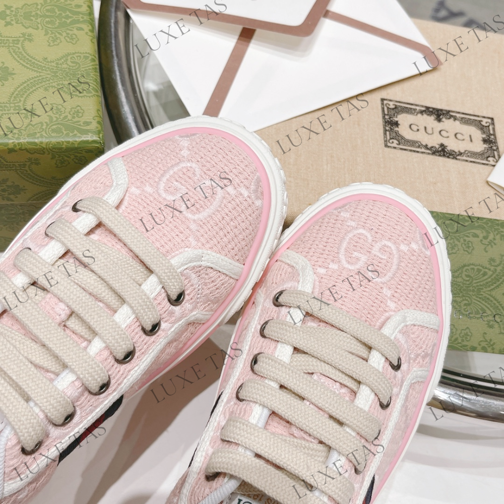 Light Pink GG Tennis 1977 Sneaker Designer Sneakers for Women