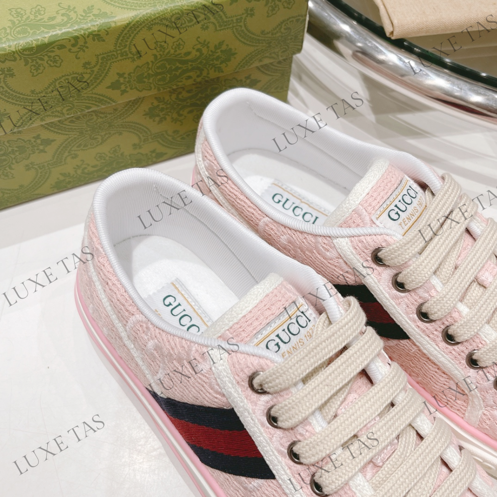 Light Pink GG Tennis 1977 Sneaker Designer Sneakers for Women