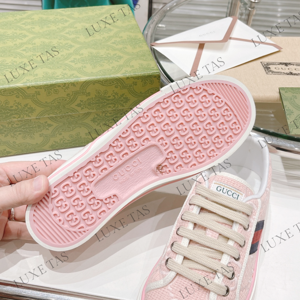 Light Pink GG Tennis 1977 Sneaker Designer Sneakers for Women