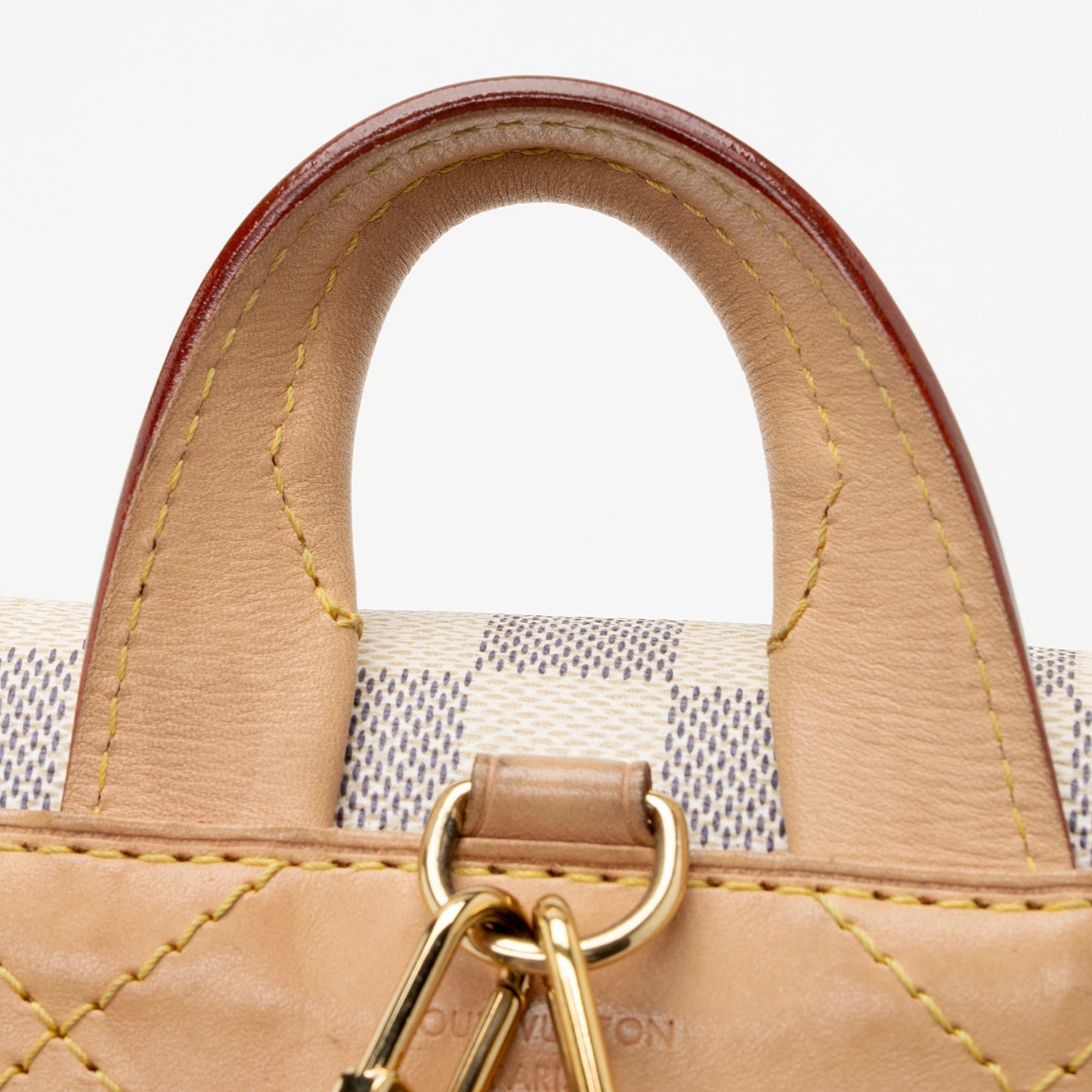 Louis Vuitton Damier Azur Sperone BB Backpack (SHF-22428)