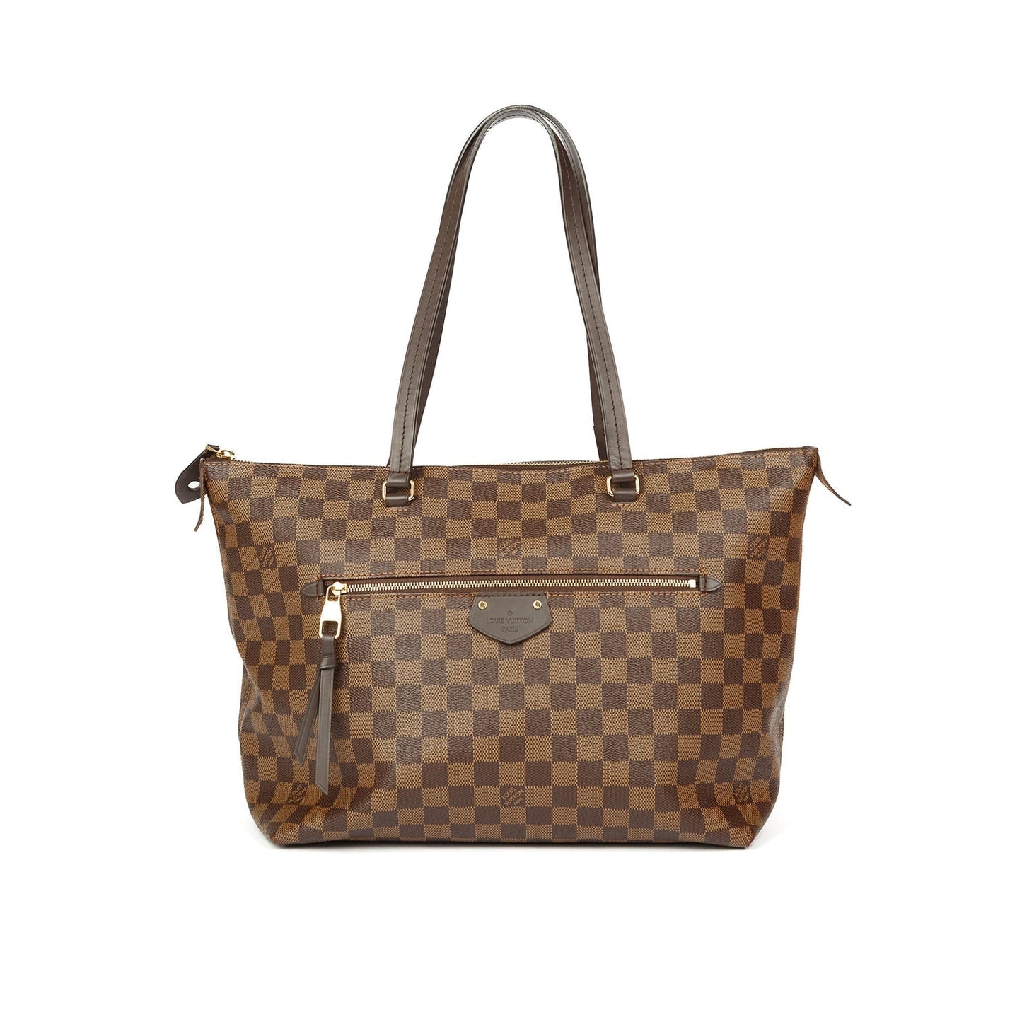 LOUIS VUITTON DAMIER EBENE LENA TOTE BAG MM