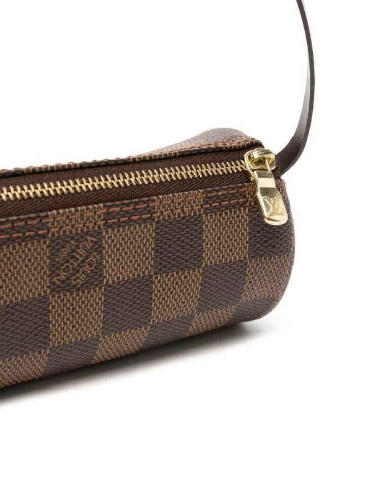 LOUIS VUITTON DAMIER EBENE MINI PAPILLON POCHETTE BAG