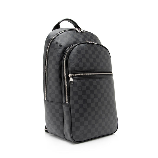 Louis Vuitton Damier Graphite Michael Backpack (SHF-23611)