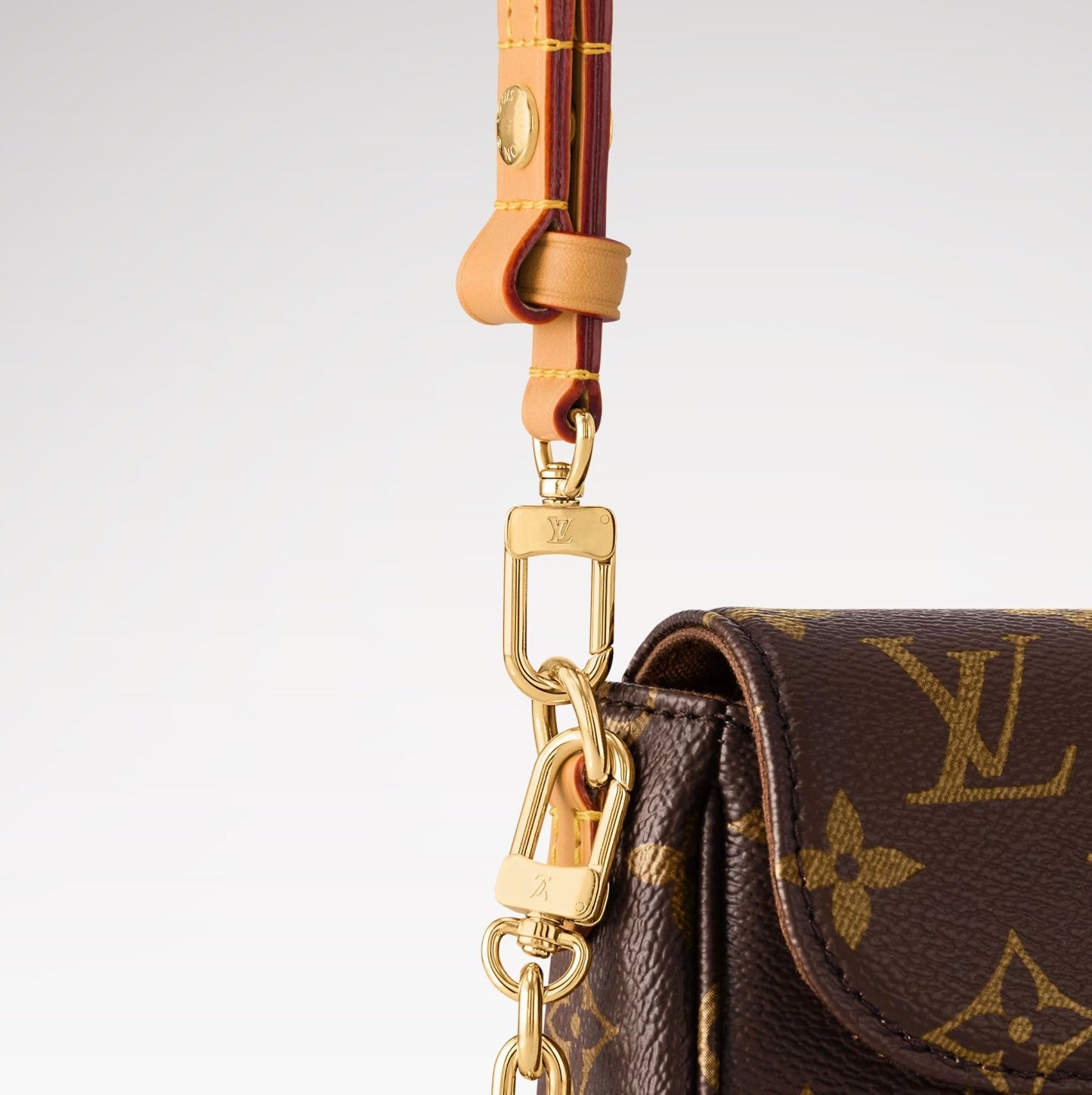 LOUIS VUITTON IVY MONOGRAM WALLET ON CHAIN CROSSBODY BAG