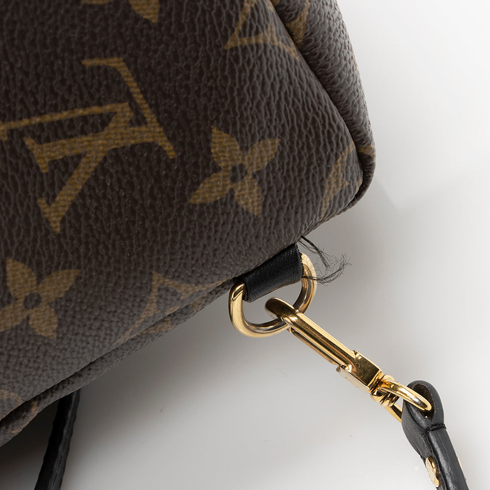 Louis Vuitton Monogram Canvas Palm Springs Mini Backpack - FINAL SALE (SHF-21047)