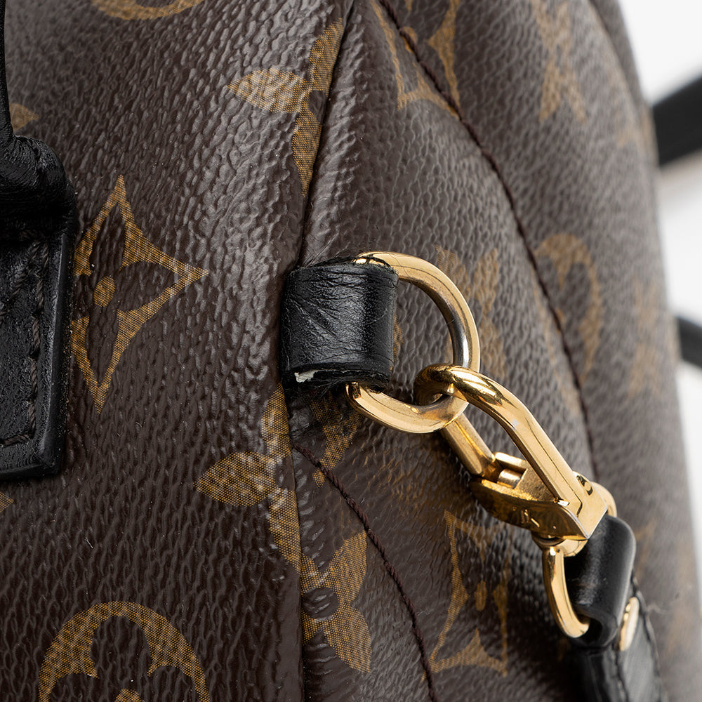 Louis Vuitton Monogram Canvas Palm Springs Mini Backpack - FINAL SALE (SHF-21047)