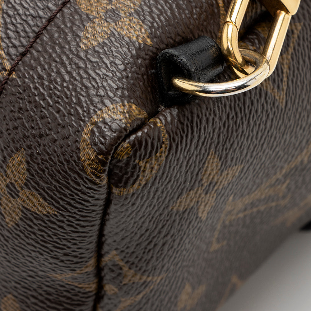 Louis Vuitton Monogram Canvas Palm Springs Mini Backpack - FINAL SALE (SHF-21047)