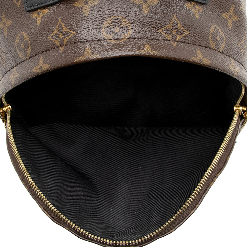 Louis Vuitton Monogram Canvas Palm Springs PM Backpack (SHF-20978)