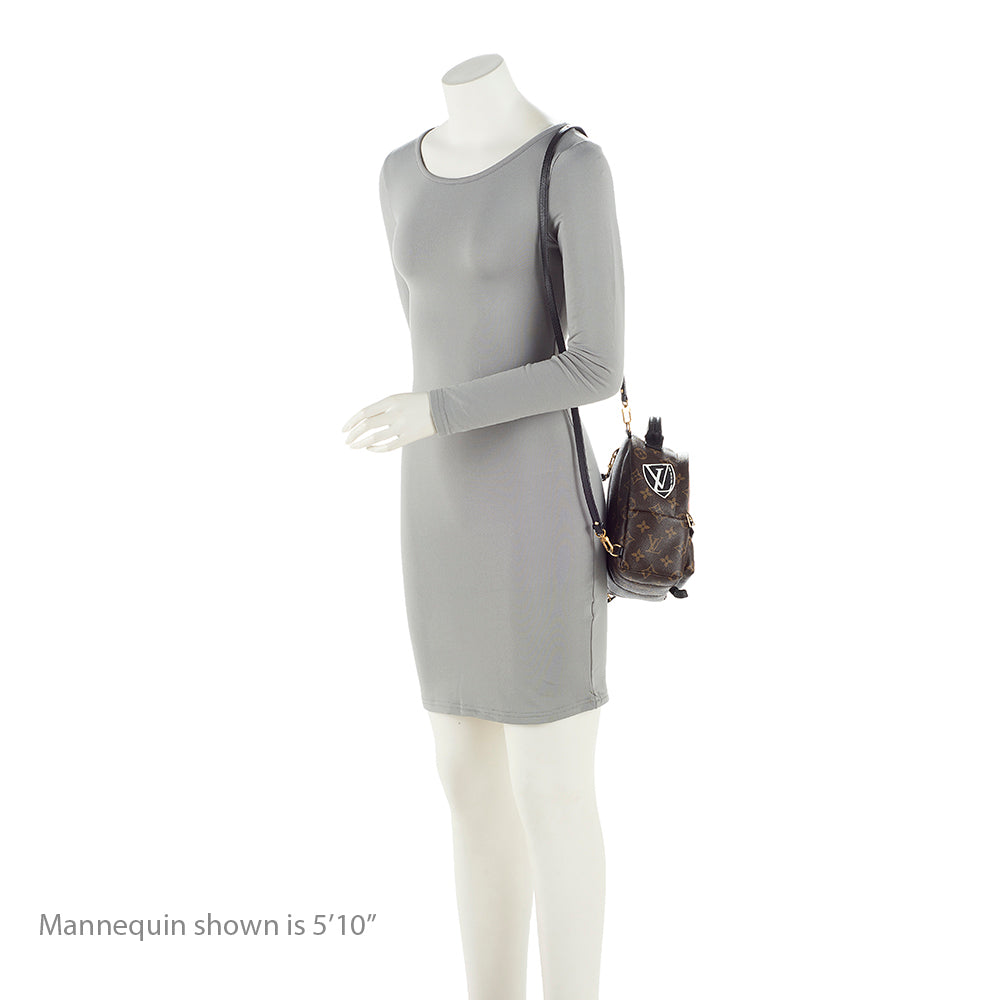 Louis Vuitton Monogram Canvas Palm Springs Mini Backpack - FINAL SALE (SHF-21047)