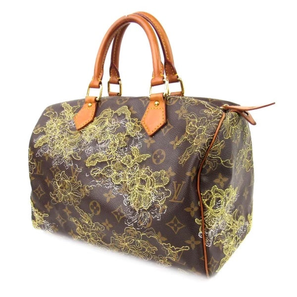 LOUIS VUITTON MONOGRAM LIMITED EDITION DENTELLE SPEEDY 30 BAG