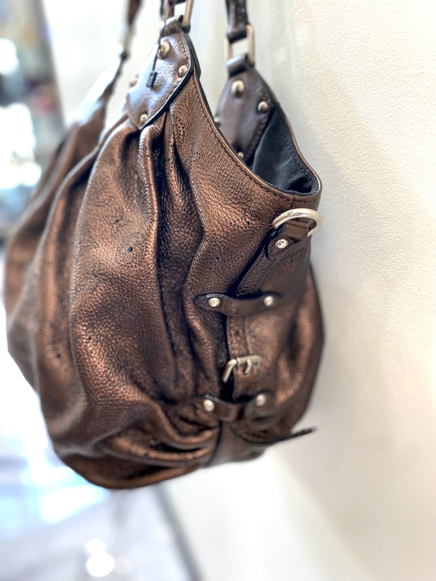 LOUIS VUITTON MONOGRAM MAHINA SHOULDER BAG