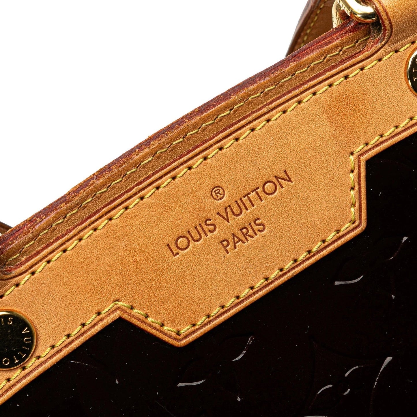 LOUIS VUITTON MONOGRAM VERNIS LEATHER BREA MM BAG