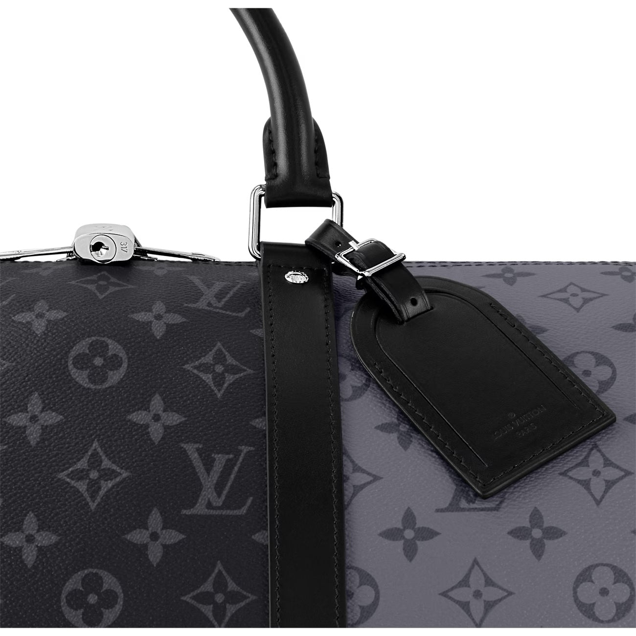 LOUIS VUITTON REVERSE MONOGRAM ECLIPSE KEEPALL BANDOULIÈRE 50 BAG