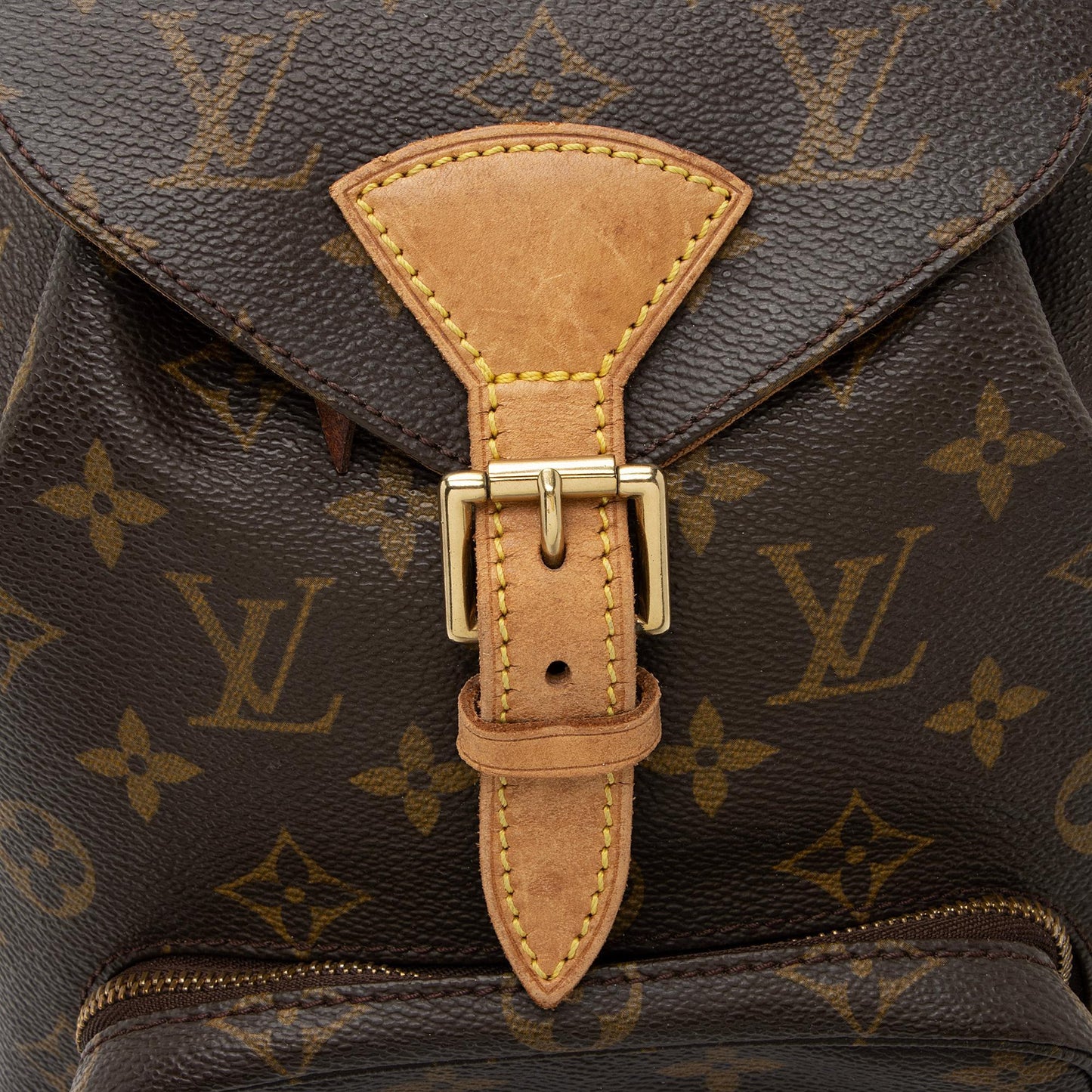 Louis Vuitton Vintage Monogram Canvas Montsouris MM Backpack (SHF-rQuQek)