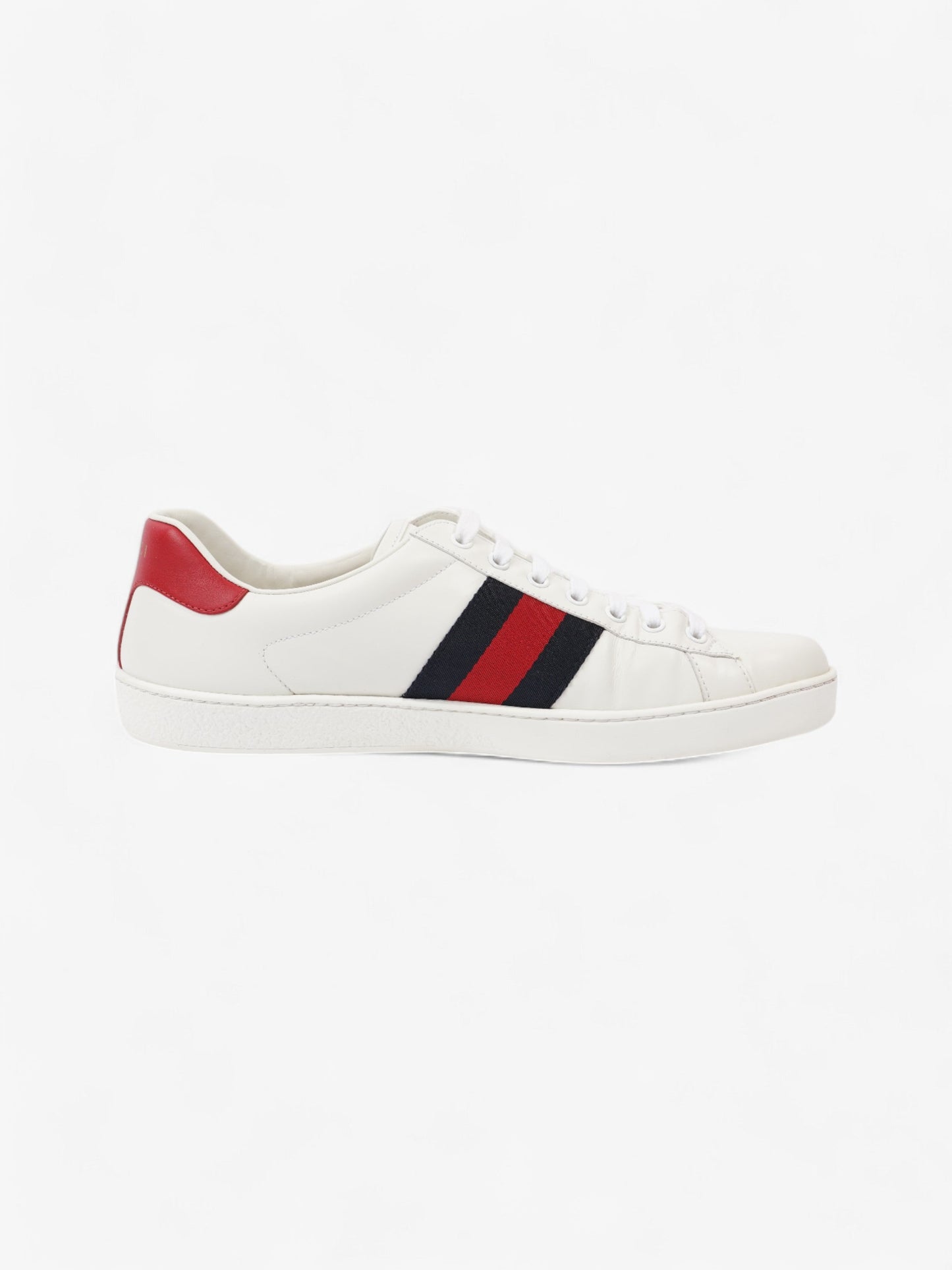Gucci Ace Sneakers White / Red / Blue Leather EU 43 UK 9
