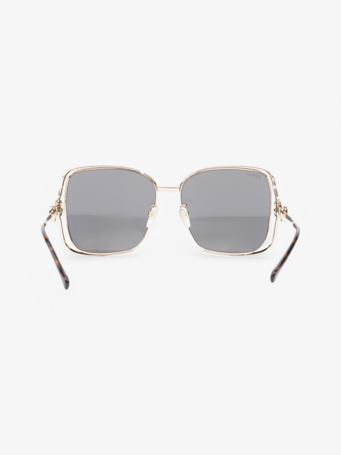 Gucci Gucci sunglasses Gold / Brown Base Metal