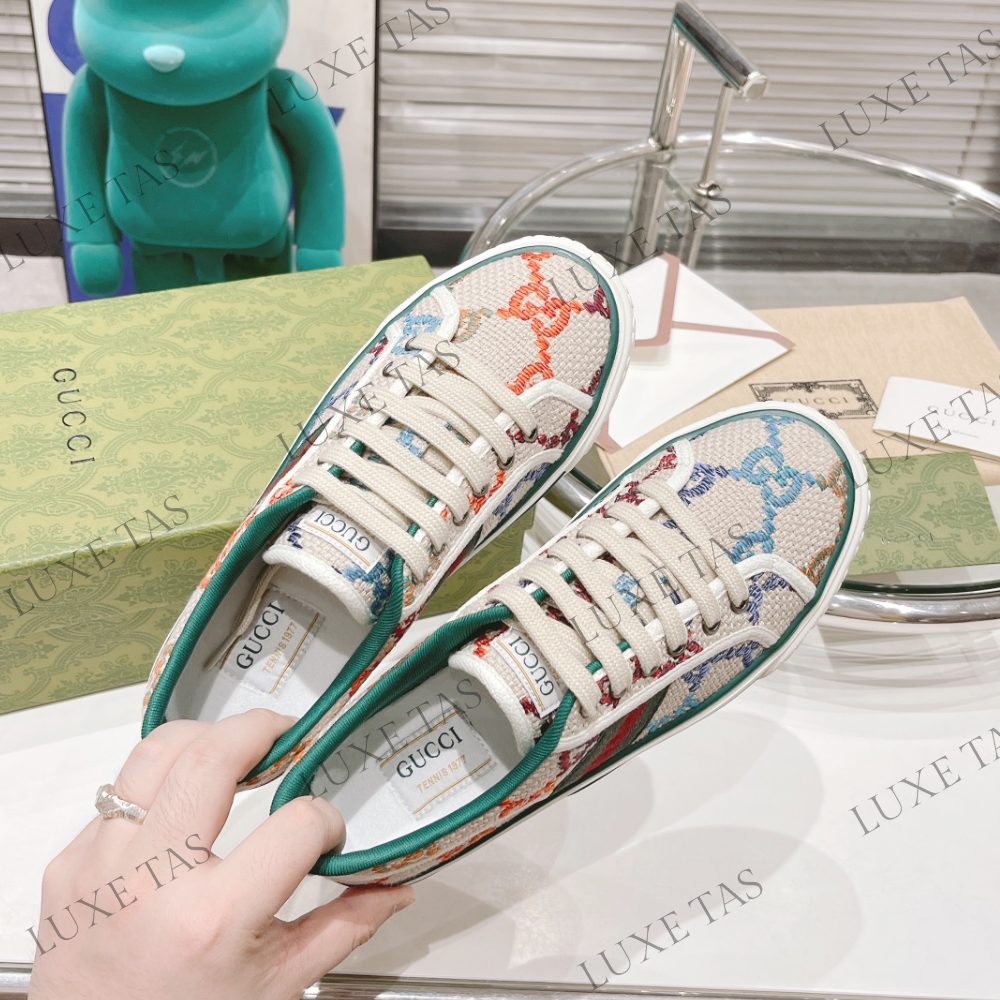 Multicolor GG Tennis 1977 Sneaker - Designer Sneakers for Women