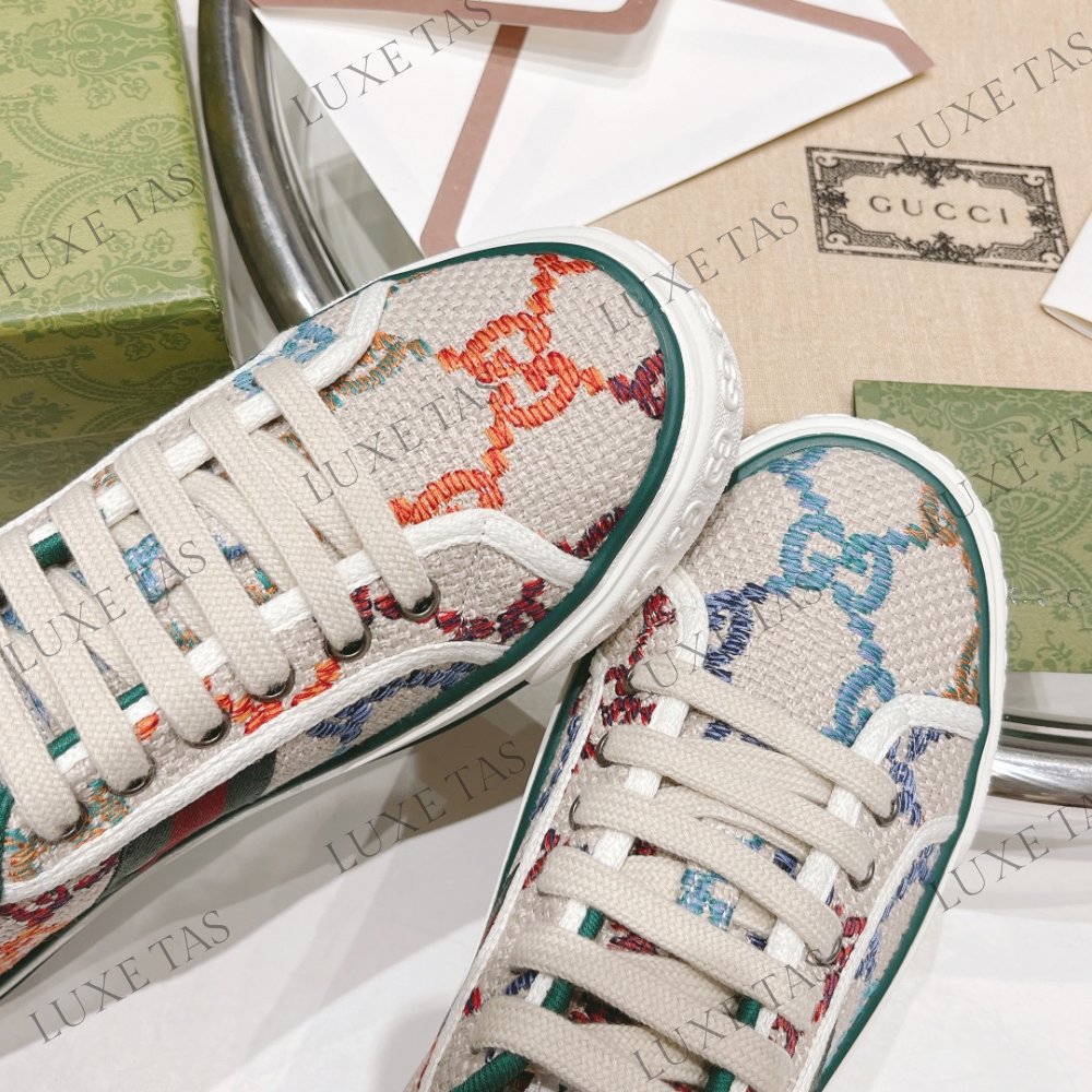 Multicolor GG Tennis 1977 Sneaker - Designer Sneakers for Women