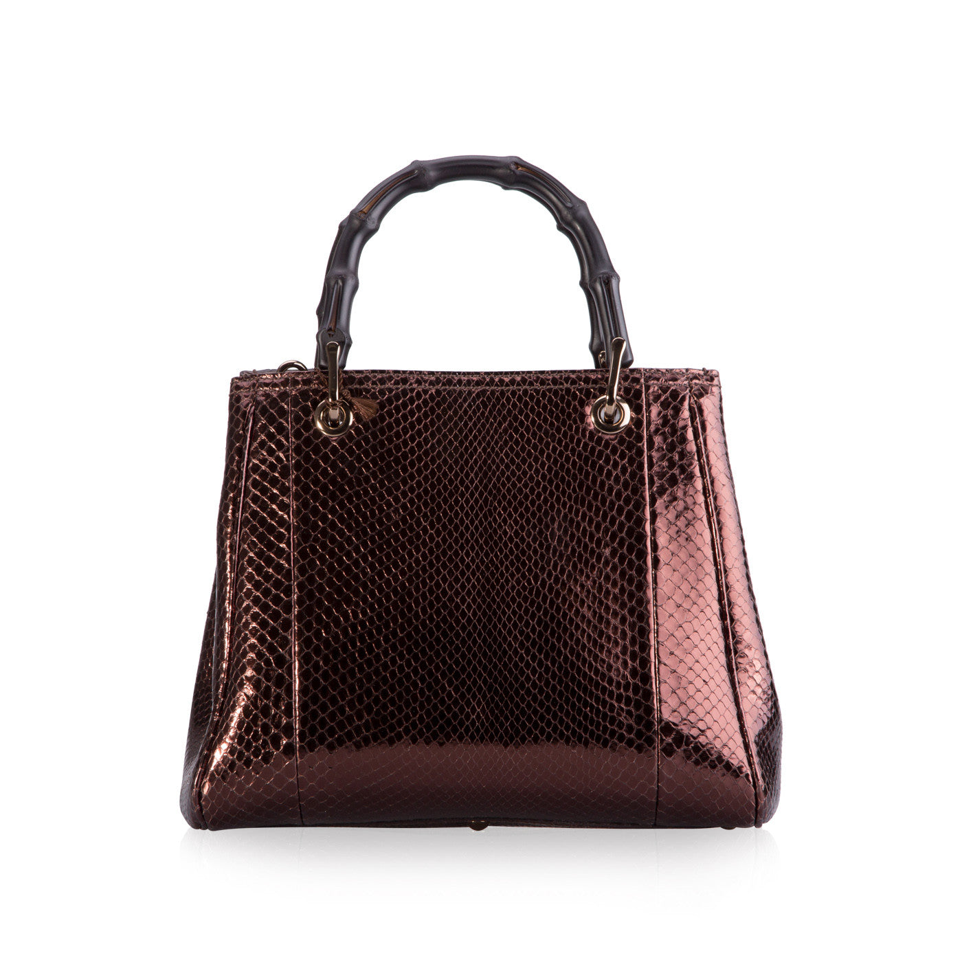 Gucci Bamboo Shopper Python