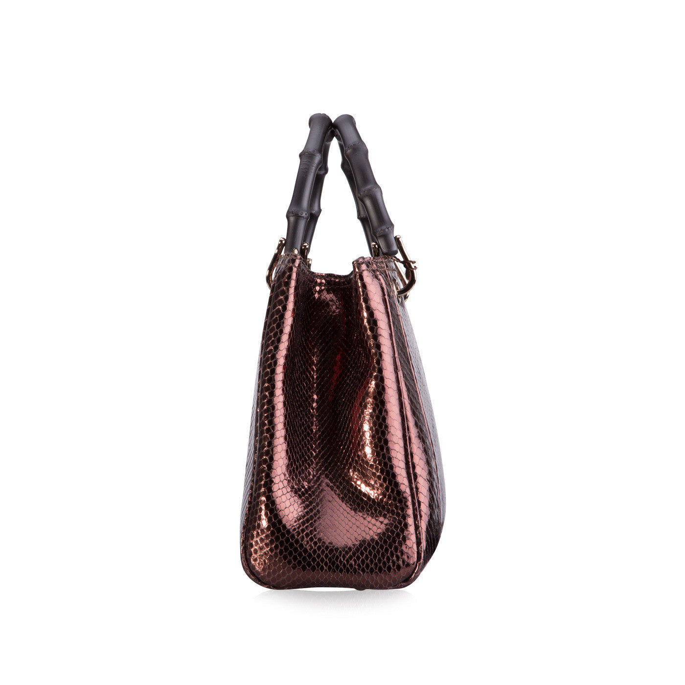 Gucci Bamboo Shopper Python