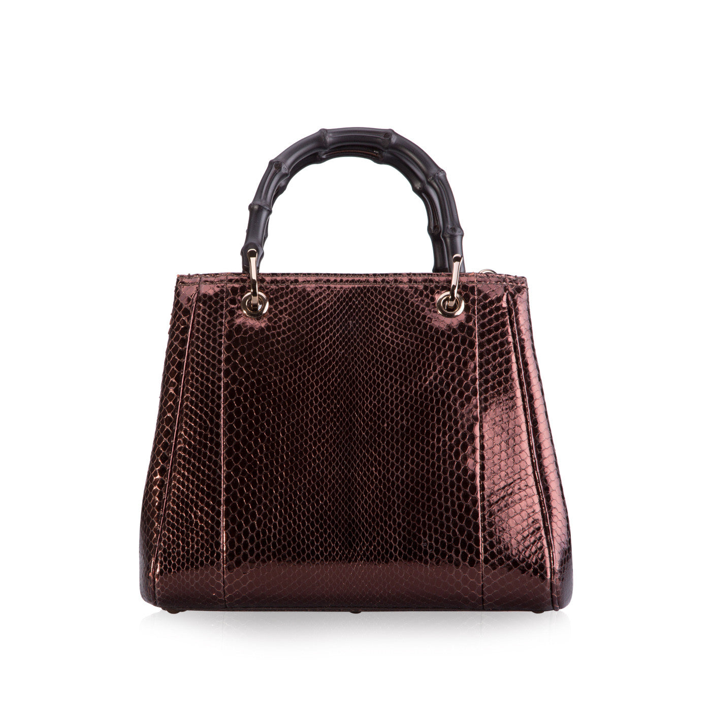 Gucci Bamboo Shopper Python