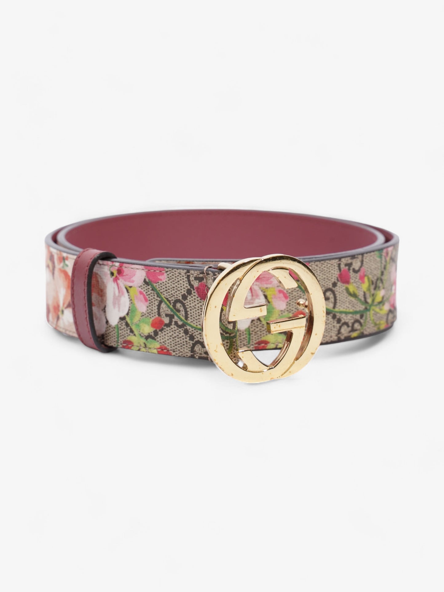 Gucci Blooms Belt GG Bloom / Gold Canvas 90cm / 36"
