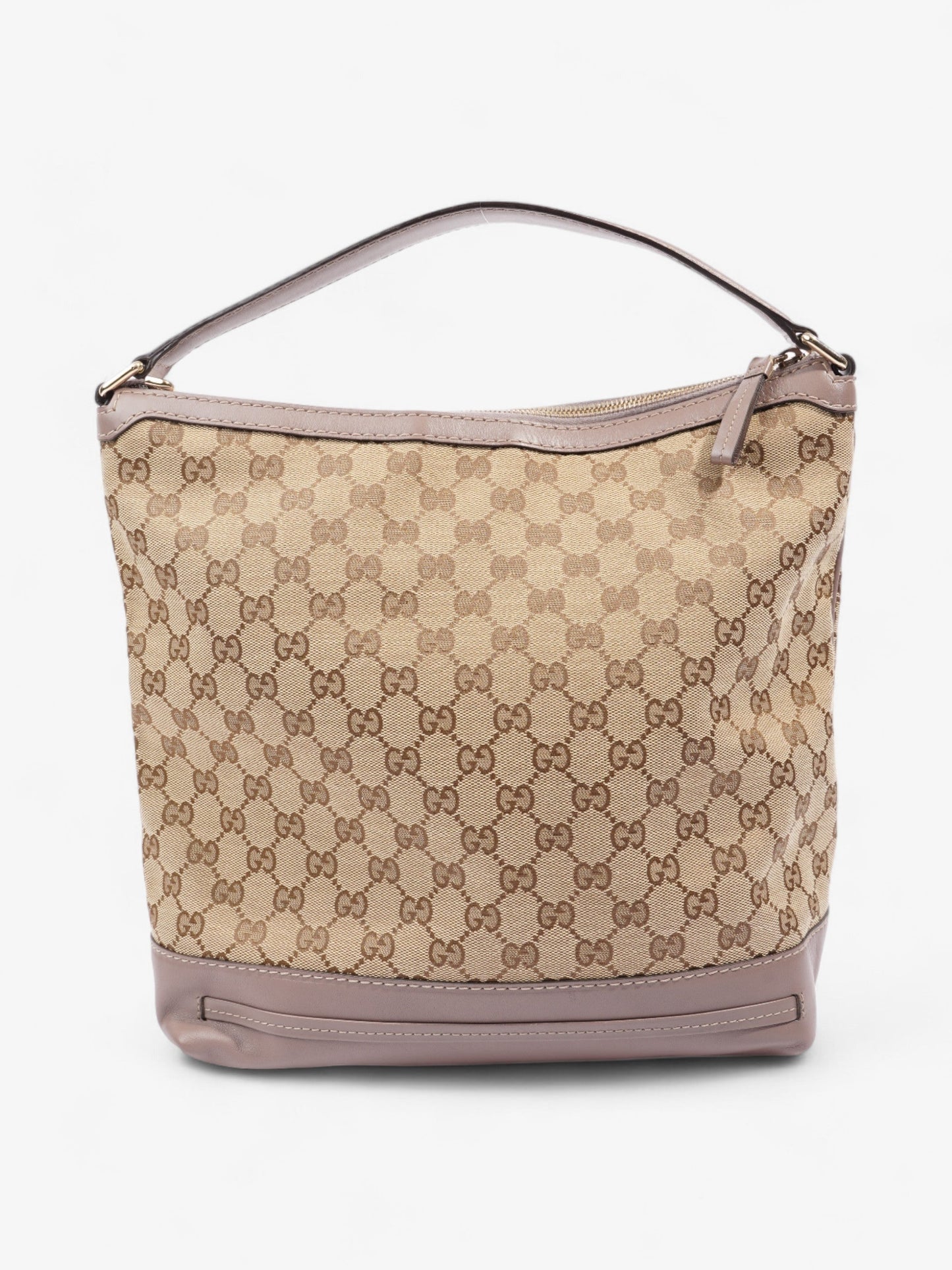 Gucci Mayfair Bow Beige And Ebony GG Supreme / Lilac Canvas