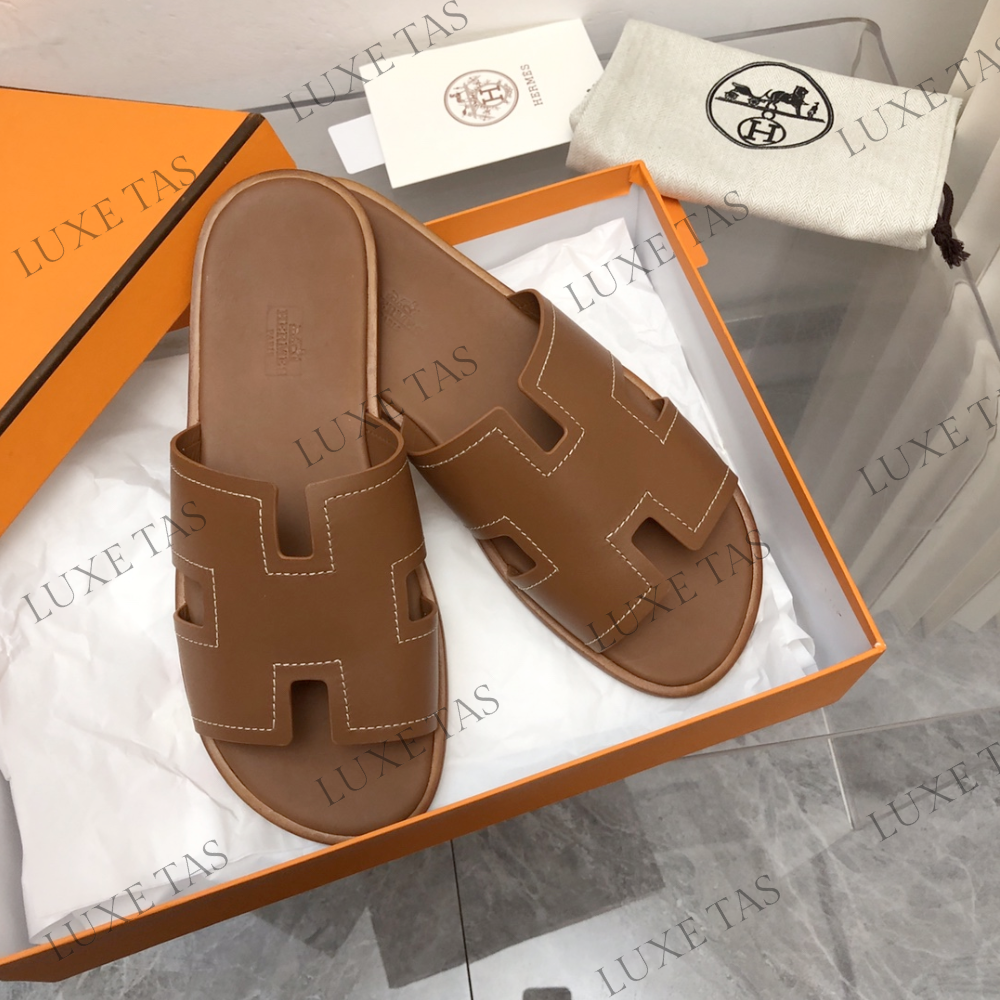 Naturel Izmir Sandal Designer Slides & Sandals for Men