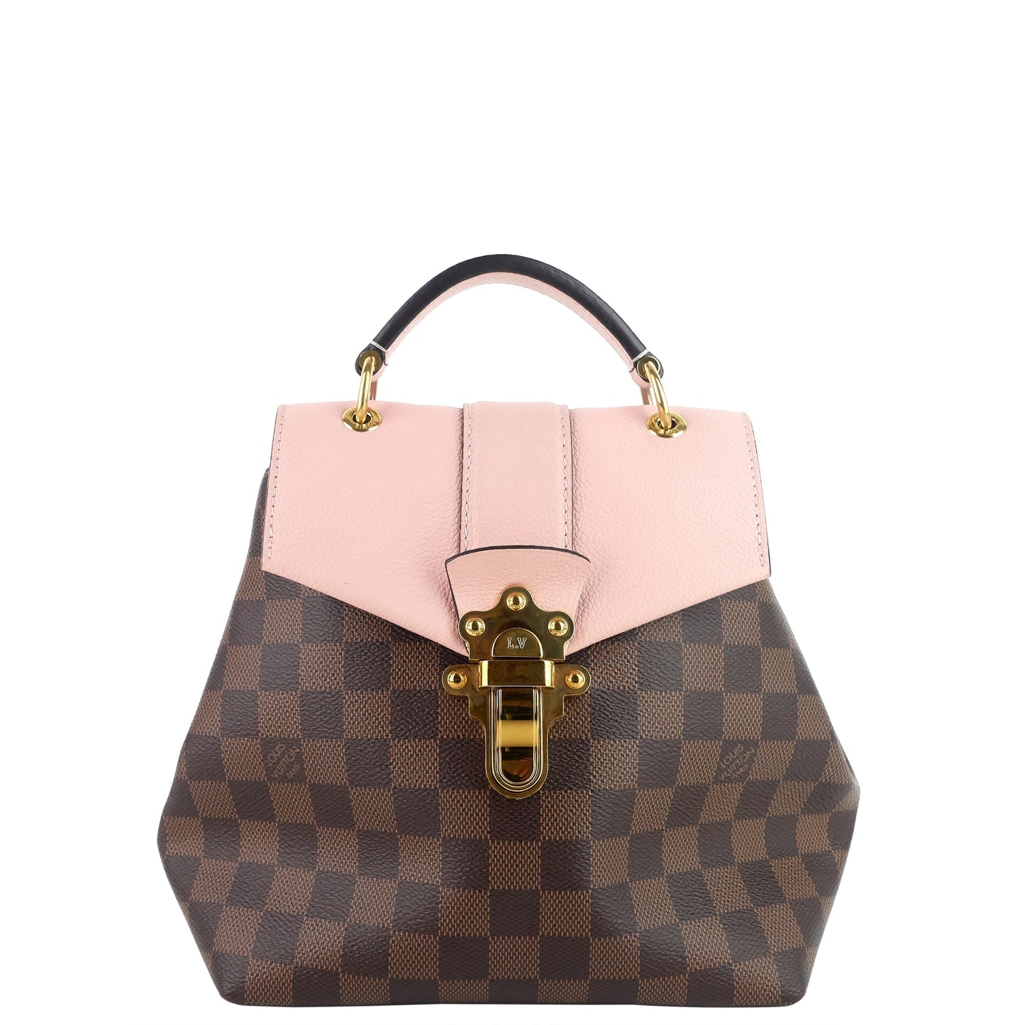 LOUIS VUITTON Clapton Damier Ebene Canvas Backpack Bag