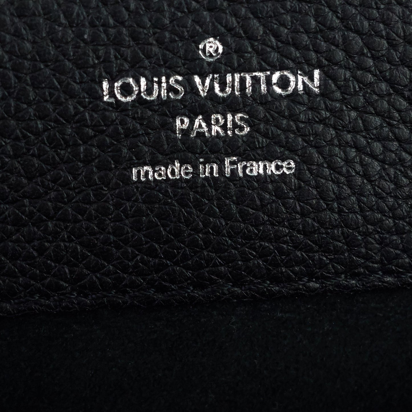 LOUIS VUITTON LockMe Mini Calfskin Leather Backpack Bag