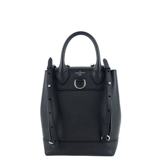 LOUIS VUITTON LockMe Mini Calfskin Leather Backpack Bag