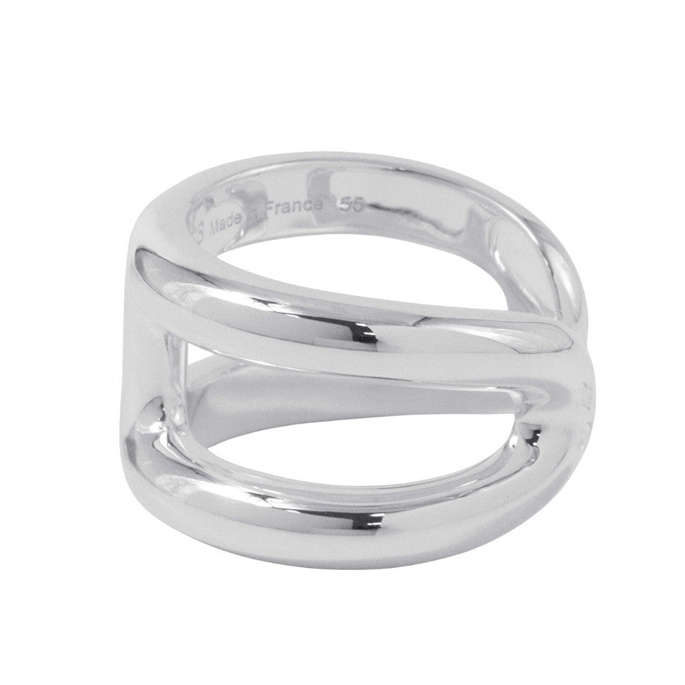 HERMES Osmos PM Size 55/#15 Silver SV925