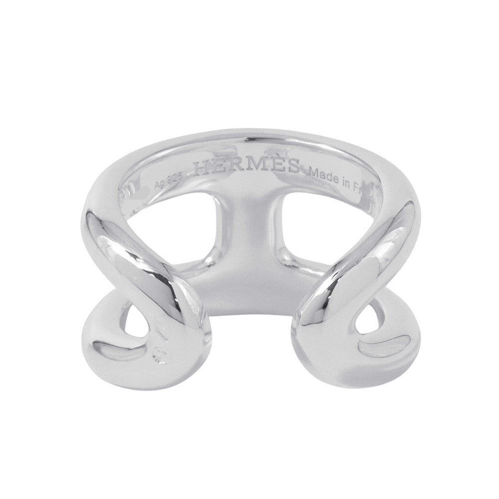 HERMES Osmos PM Size 55/#15 Silver SV925