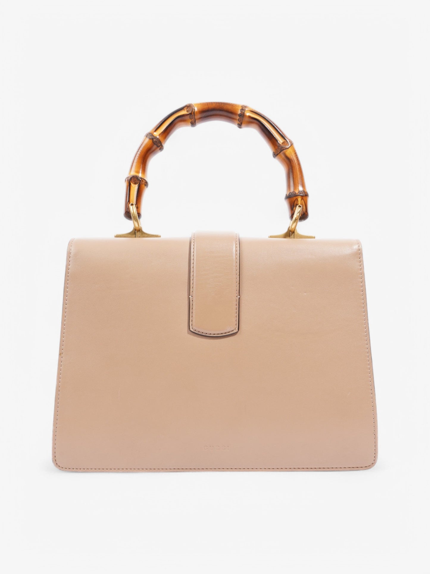 Gucci Dionysus Bamboo Top Handle Nude / Green / Red Leather
