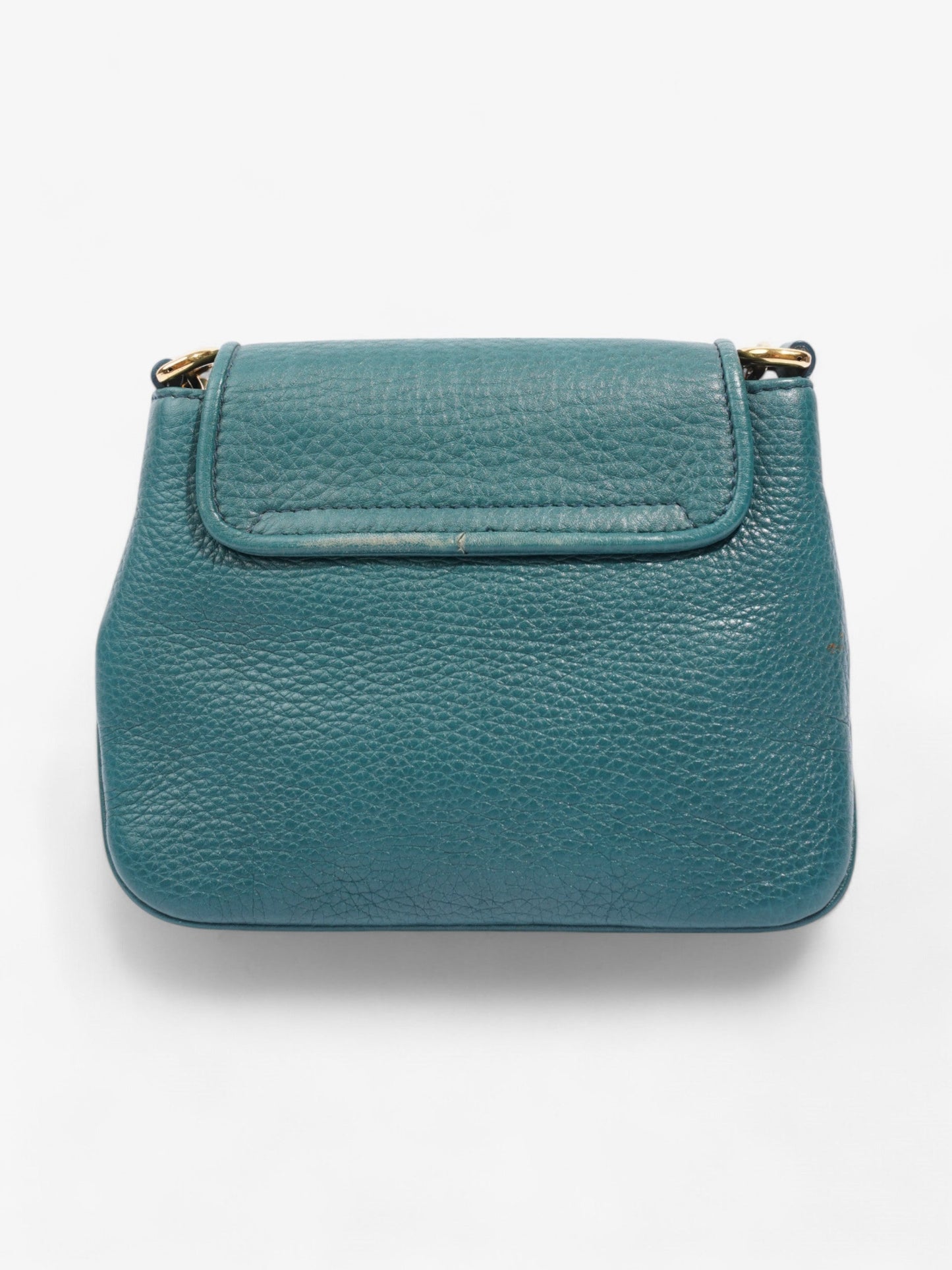 Gucci 1973 Crossbody Teal Leather