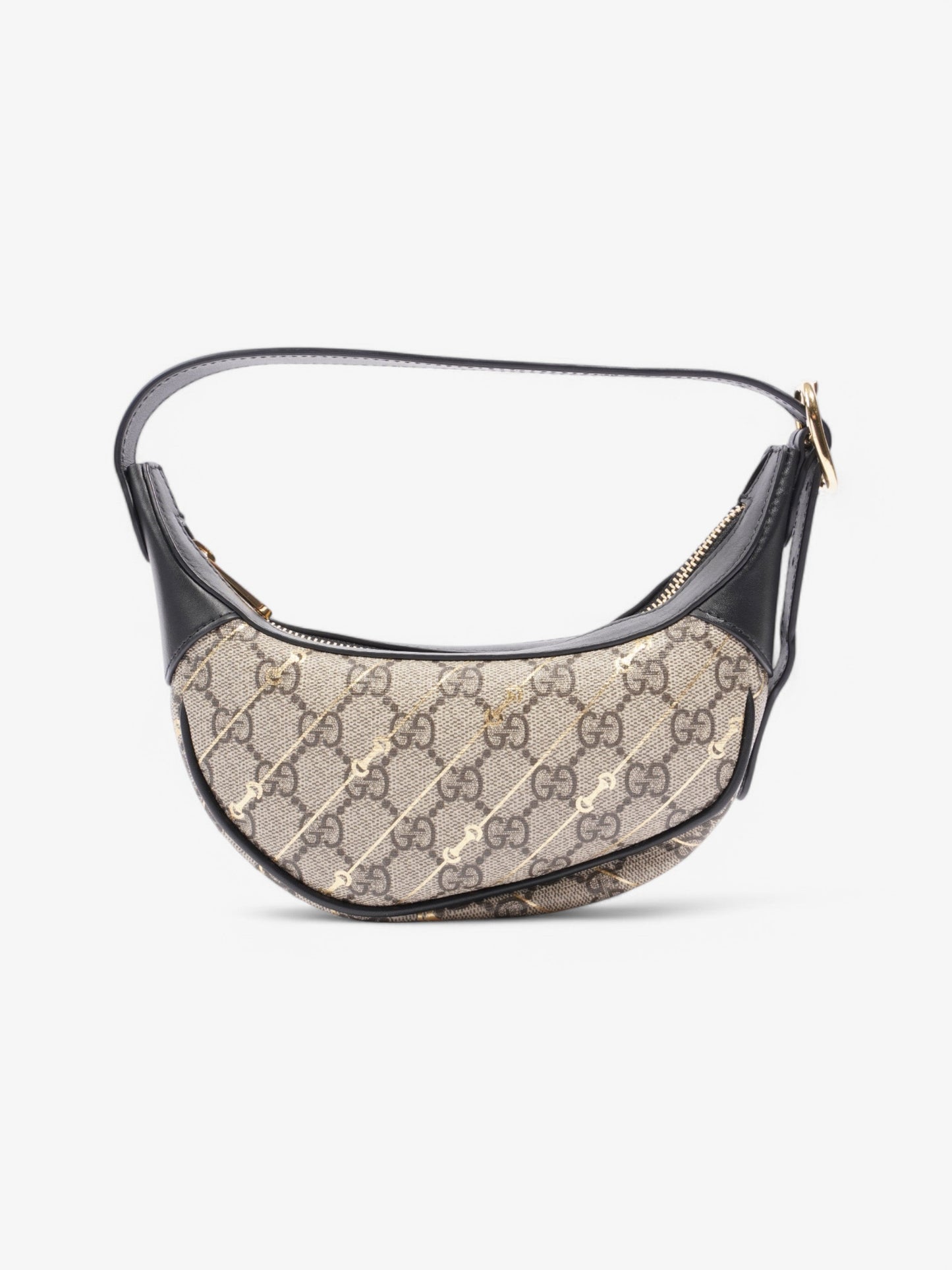 Gucci Ophidia GG Supreme / Gold / Black Coated Canvas Mini