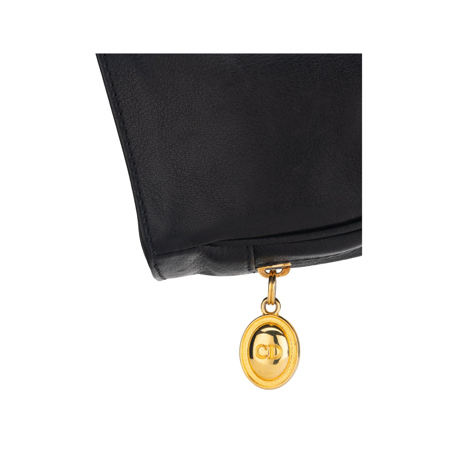 CHRISTIAN DIOR Black Coin Purse