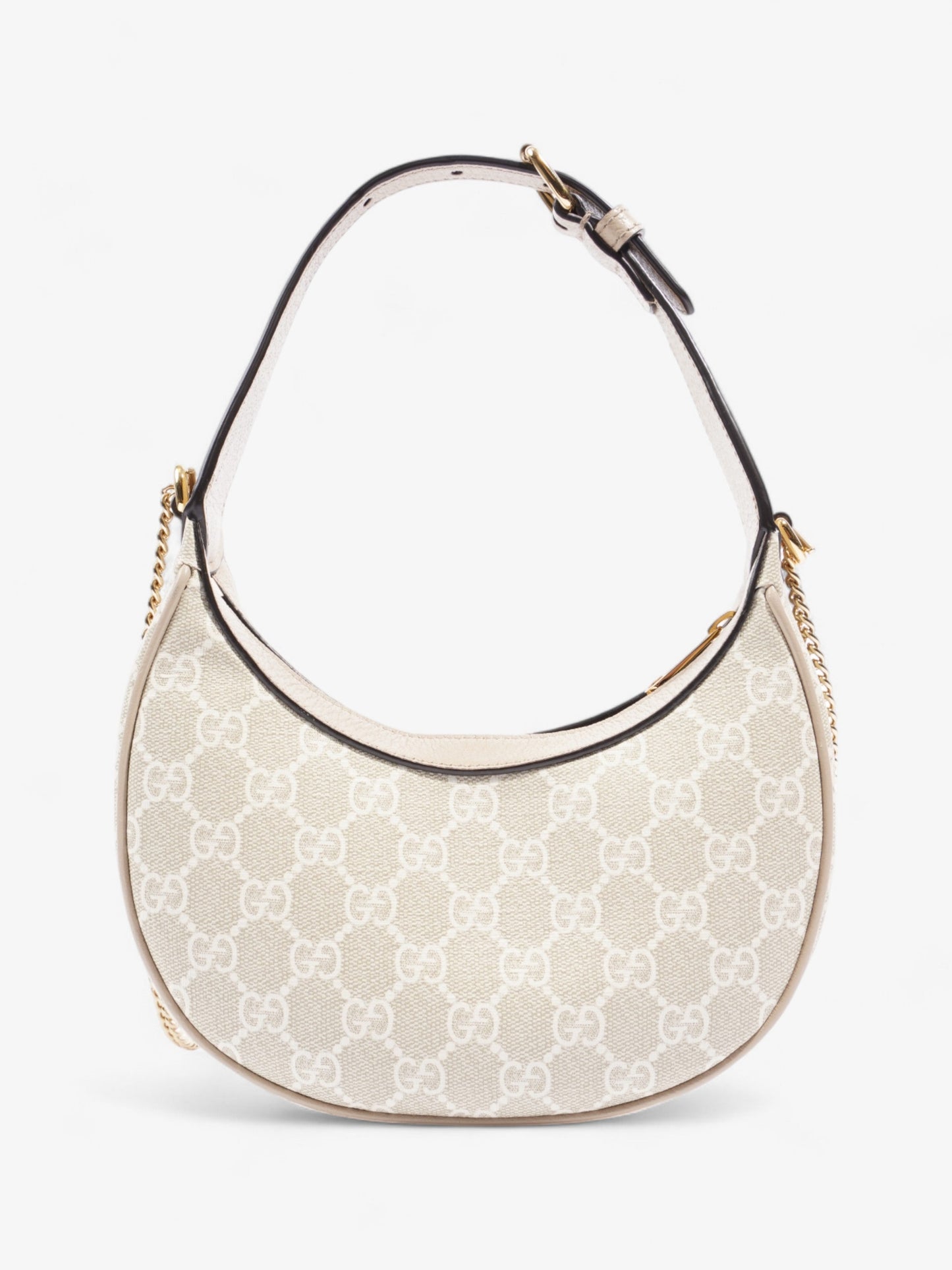 Gucci Ophidia GG Supreme / Beige / White Coated Canvas Mini