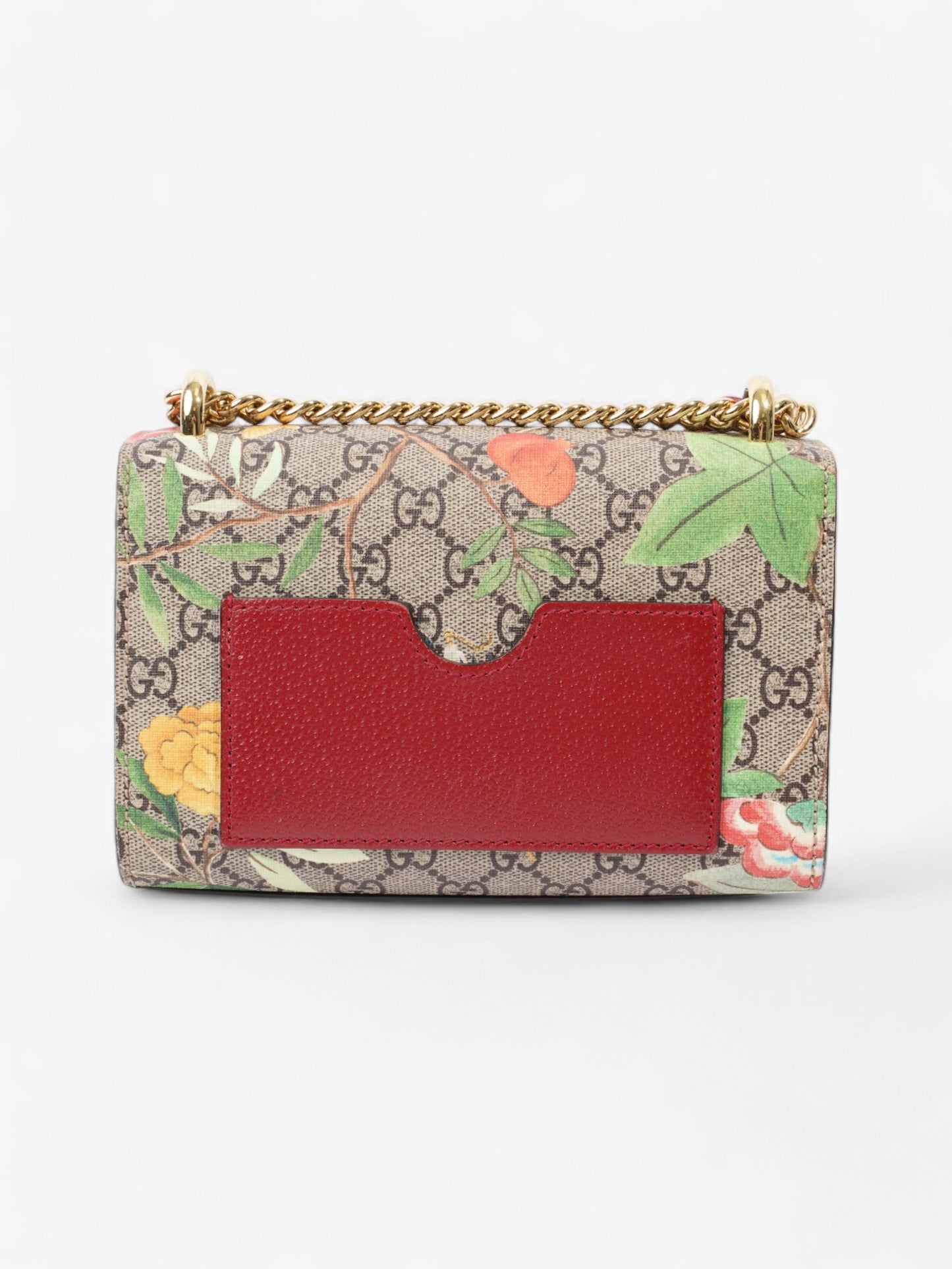Gucci Padlock Shoulder Bag Supreme / Floral Coated Canvas Small