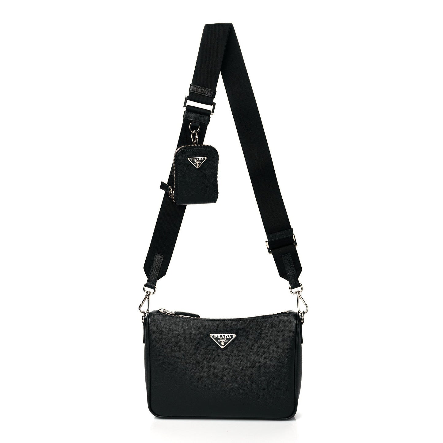 PRADA RE-EDITION SAFFIANO LEATHER SMALL CROSSBODY BAG