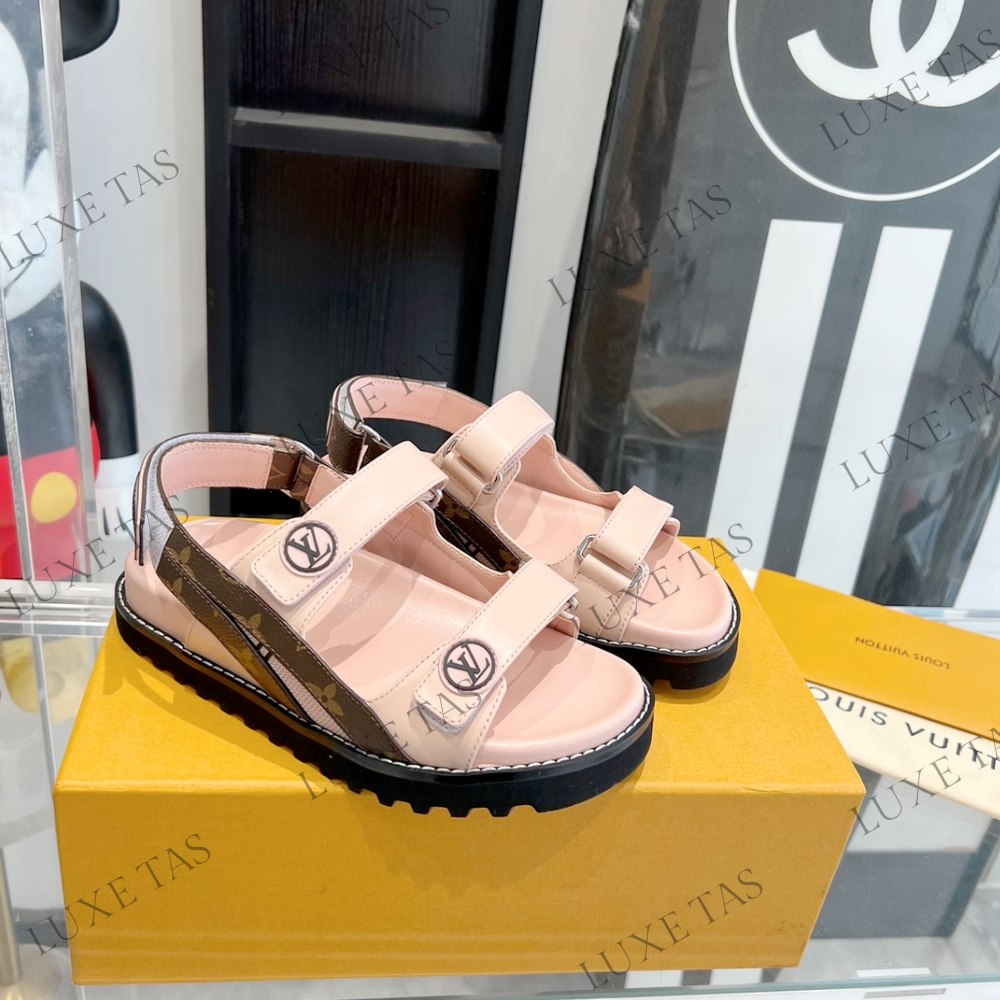 Paseo Flat Comfort Sandal Pink Designer Slides & Sandals for Women