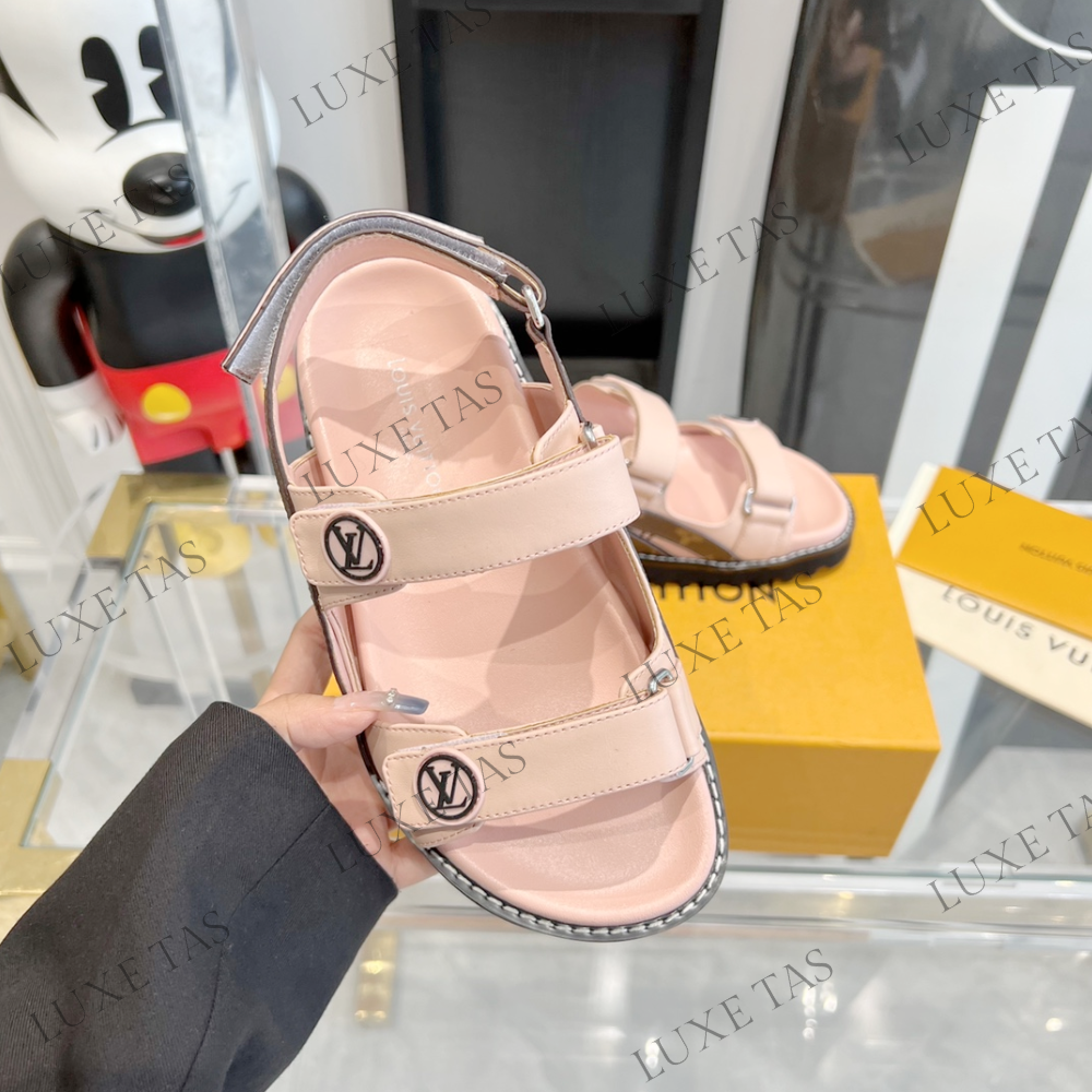 Paseo Flat Comfort Sandal Pink Designer Slides & Sandals for Women