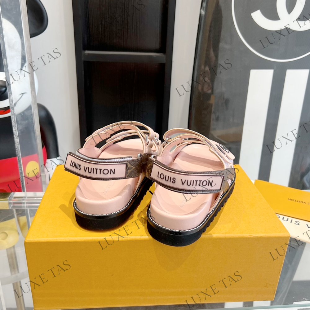 Paseo Flat Comfort Sandal Pink Designer Slides & Sandals for Women