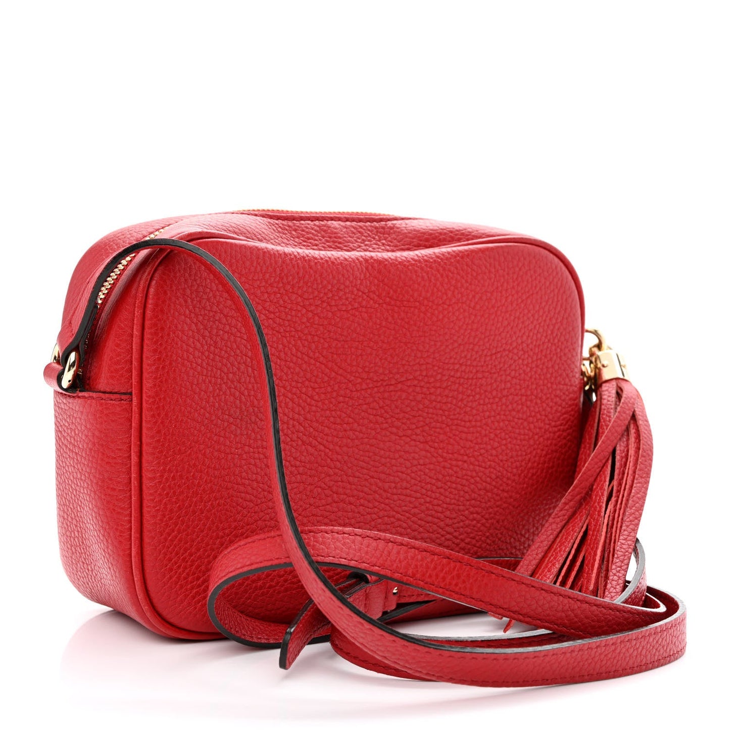 GUCCI PEBBLED CALFSKIN SMALL SOHO DISCO BAG