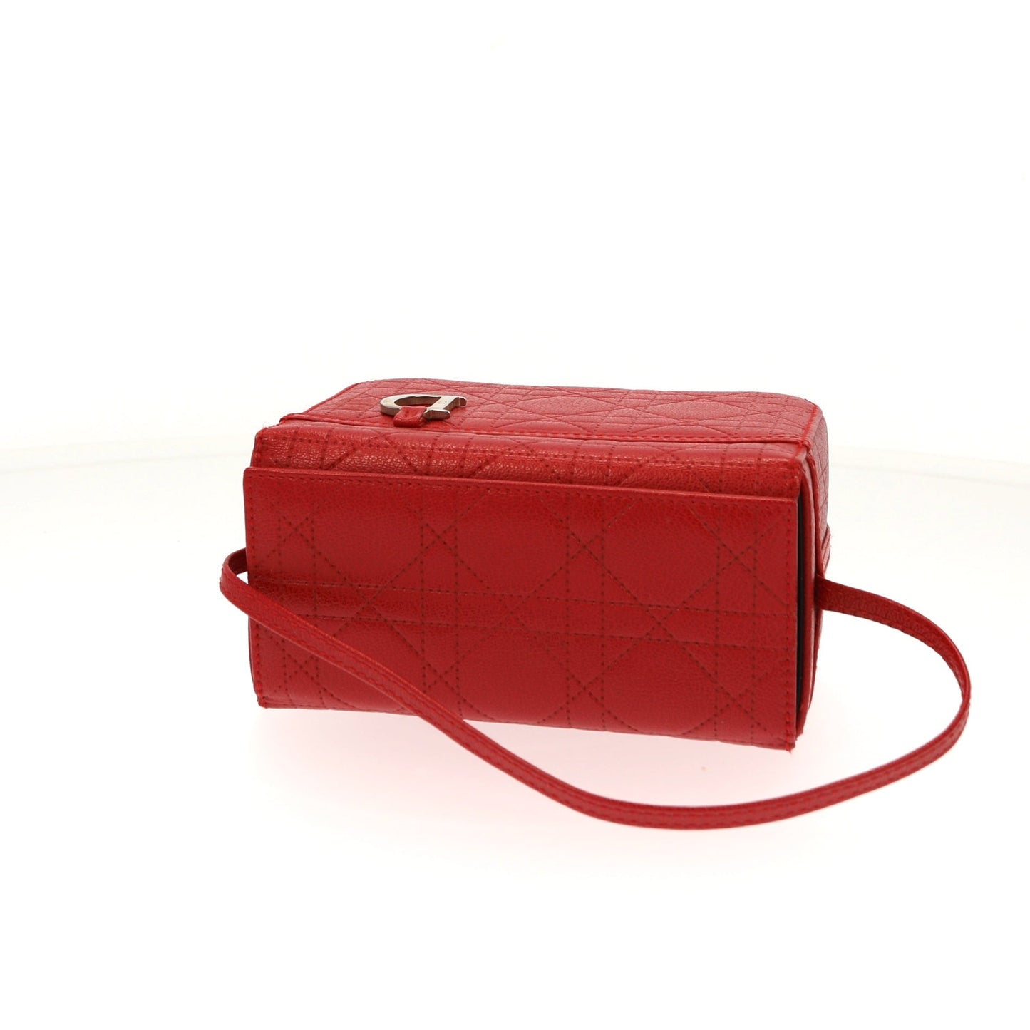 CHRISTIAN DIOR Handbag in Red Leather
