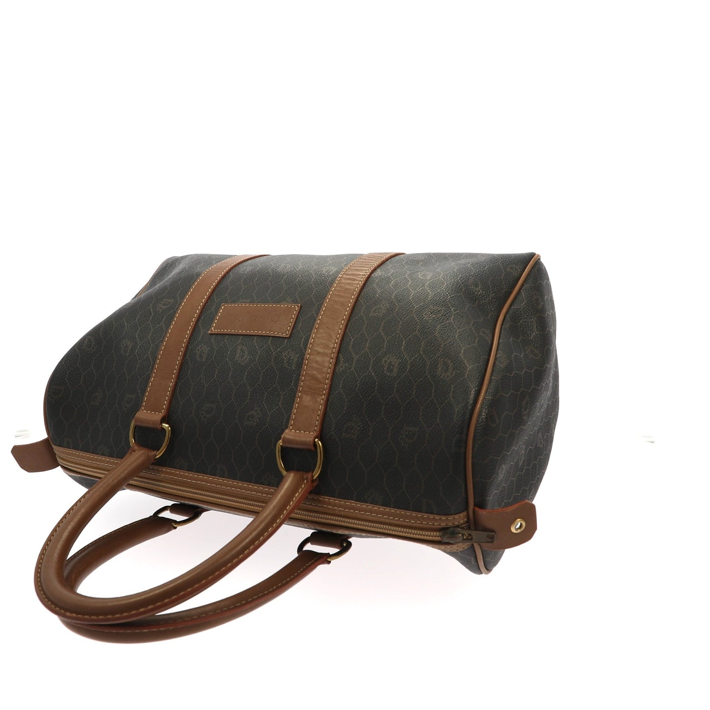 CHRISTIAN DIOR Handbag in Brown Canvas